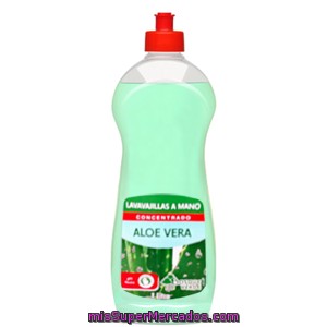 sustracción 鍔 Capilares Lavavajillas mano concentrado aloe, bosque verde, botella 1 l, precio  actualizado en todos los supers