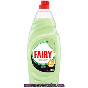 Lavavajillas Mano Concentrado Aloe, Fairy, Botella 610 Cc