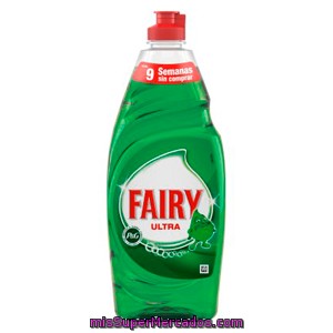 Lavavajillas Mano Concentrado Ultra, Fairy, Botella 850 Cc