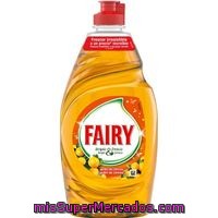 Lavavajillas Máquina Naranja Fairy L&f, Botella 60 Dosis
