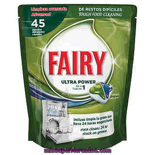 Lavavajillas Máquina Original Todo En Uno En Pastillas Fairy 45 Ud.