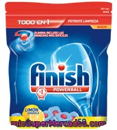 Lavavajillas Máquina Todo En 1 Limón Finish 50 Ud.