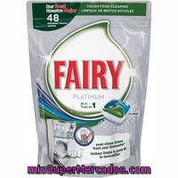 Lavavajillas Platinum Original Fairy, Bolsa 48 Dosis