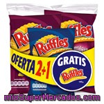 Lay's 2 Ruffles Jamón 170g + Ruffles 140g