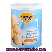 Leche 1 Para Lactantes En Polvo Carrefour Baby 900 G.