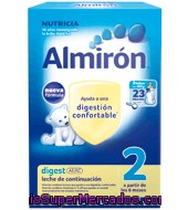 Leche 2 De Continuación En Polvo Digest Almirón 800 G.