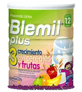 Leche 3 Con Cereales Y Frutas Blemil Plus 800 G.