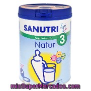 Leche 3 De Crecimiento Natur Sanutri 800 G.