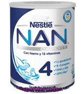 Leche 4 Crecimiento Nan Expert + 24 Meses En Polvo Nestlé 800 G.