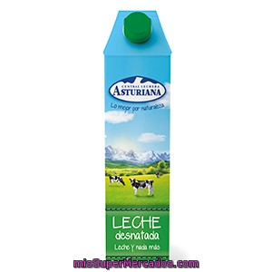 Leche Asturiana Brick Desnatada 1 Lts