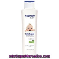 Leche Corporal Hidratante Aloe Babaria Baby 400 Ml.