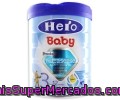 Leche De Continuación 3 Desde Los 12 Meses Del Bebé Hero Baby 800 Gramos