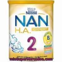 Leche De Continuación Nan Ha 2 Nestlé, Bote 800 G