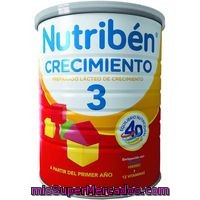 Leche De Crecimiento Nutriben, Lata 800 G