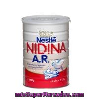 Leche De Iniciación Nestlé Nidina A.r., Lata 800 G