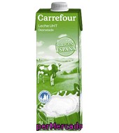 Leche Desnatada Carrefour 1 L.