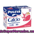 Leche Desnatada Con Calcio Puleva Pack 6 Unidades De 1 Litro