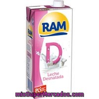 Leche Desnatada Ram, Brik 1 Litro