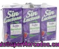 Leche Desnatada Sin Lactosa Auchan Pack De 6 Unidades De 1 Litro