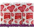 Leche Entera Auchan Caja 6 Unidades De 1 Litro