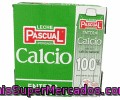 Leche Entera Con Calcio Pascual Pack Brik 6 Unidades De 1 Litro