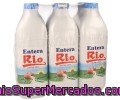 Leche Entera Rio Pack De 6 Botellas De 1,5 Litros
