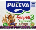 Leche Infantil Liquida Crecimiento Cereales A Partir 1 Año, Puleva Peques 3, Brick Pack 6 X 1 L - 6 L