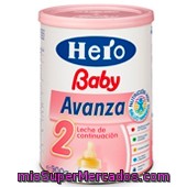 Hero Baby Leche infantil de continuación Avanza 2 Envase 800 g