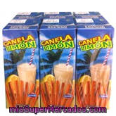 Leche Sabor Canela Limon, Hacendado, Minibrick 6 X 200 Cc - 1200 Cc