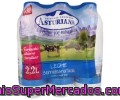 Leche Semidesnatada Central Lechera Asturiana Pack De 6 Unidades De 2,2 Litros