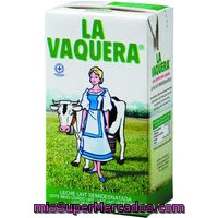 Leche Semidesnatada La Vaquera, Brik 1 Litro