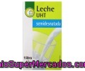 Leche Semidesnatada Producto Económico Alcampo Brik De 1 Litro