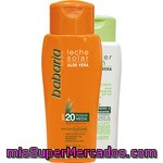 Leche Solar Aloe Vera Fp-20 +after Sun Regalo 150 Mililitros Babaria 200 Mililitros +after Sun Regalo 150 Mililitros