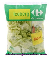 Lechuga Iceberg Maxi Carrefour Bolsa De 350 G.