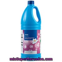 Lejia Con Detergente Floral Eroski, Garrafa 2 Litros