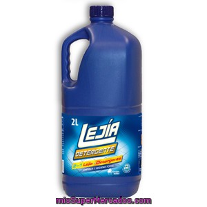 Bosque Verde Lejia detergente limon Botella 2 l