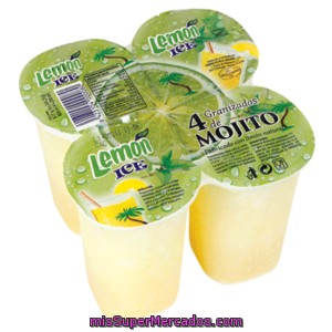 Lemon Ice Granizado De Mojito 4 Vasos 800 Ml