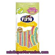 Lenguas 6 Sabores Fizzy Caribe Sin Gluten Fini 80 G.