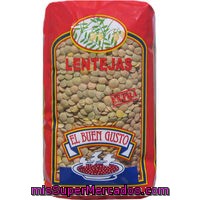 Lenteja Castellana Extra Buen Gusto, Paquete 1 Kg