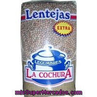 Lenteja Pardina La Cochura, Paquete 1 Kg