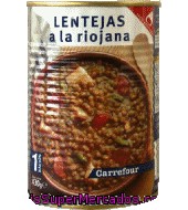 Lentejas A La Riojana Carrefour 430 G.