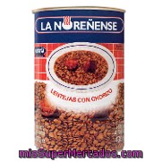 Lentejas Con Chorizo La Noreñense 430 G.