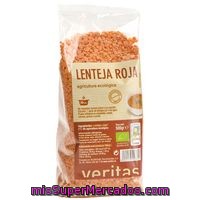 Lentejas Rojas Veritas, Paquete 500 G