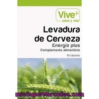 Levadura De Cerveza Vive+, Caja 50 Cápsulas