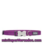 Lice Collar Perro Color Morado Talla Mediana 1 Unidad