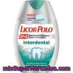 Licor Del Polo Dentífrico Con Elixir 2 En 1 Interdental Con Micro-gránulos Frasco 75 Ml