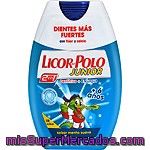 Licor Del Polo Dentífrico Con Elixir 2 En 1 Junior Sabor Menta Suave A Partir De 6 Años Bote 75 Ml