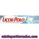 Licor Del Polo Pasta Dentífrica Non Stop Fresh Gel Frescor Intenso 12h Sabor Menta Fresca Tubo 75 Ml