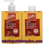 Lida Jabón Líquido De Manos Natural De Glicerina Dosificador 250 Ml + Recambio