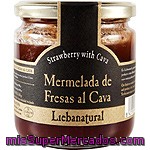 Liebanatural Mermelada De Fresas Al Cava Envase 360 G